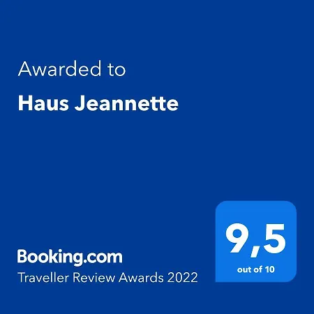 Haus Jeannette Appartamento
